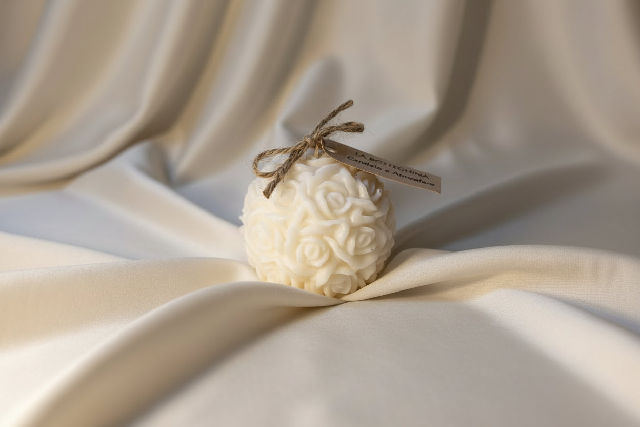 Candela Sfera di Rose