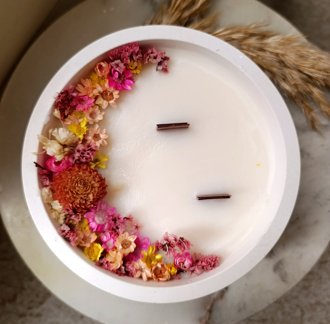 Candela Botanica Fiori di Luna