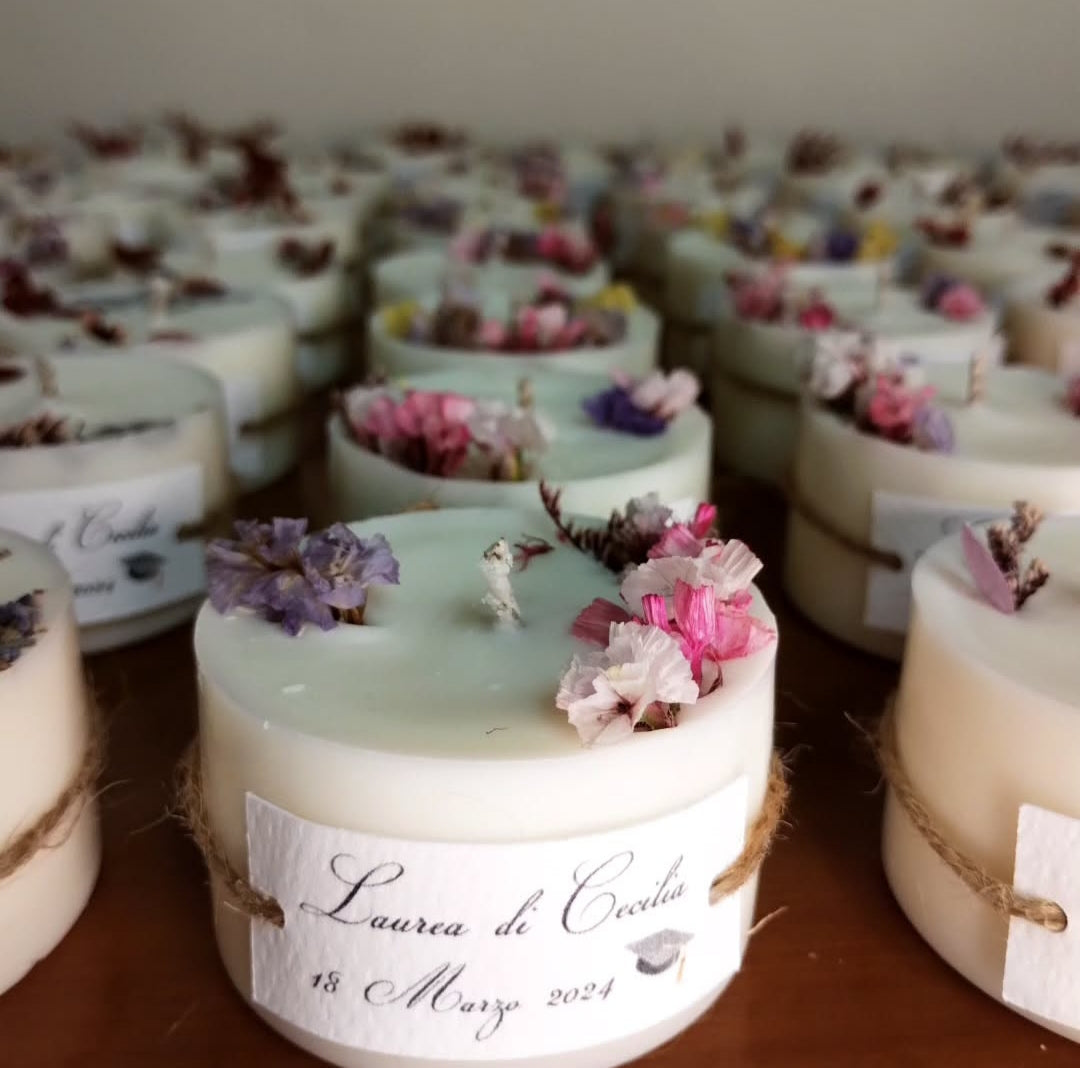 Mini Candela Artigianale - Serenella