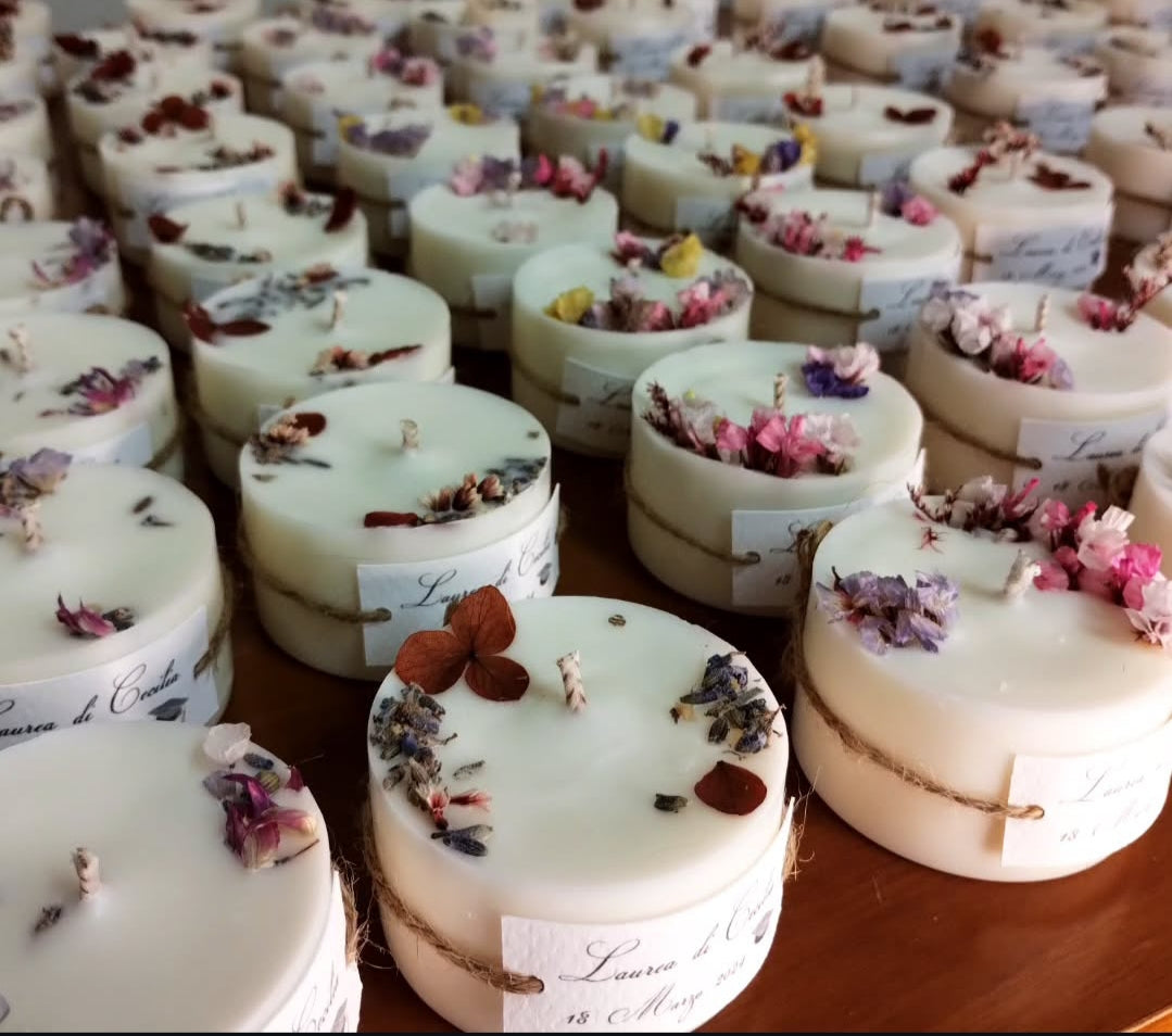 Mini Candela Artigianale - Serenella