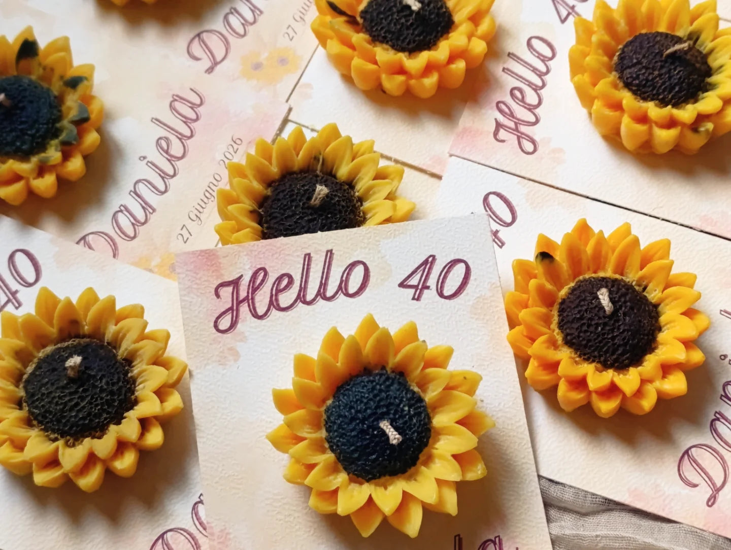 Segnaposto Girasole